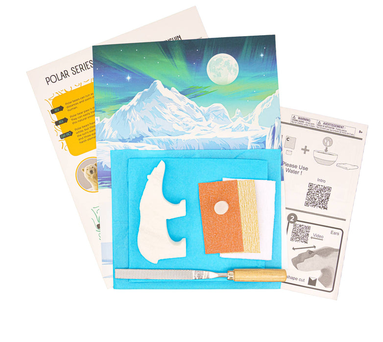 Polar Bear Carving Kit