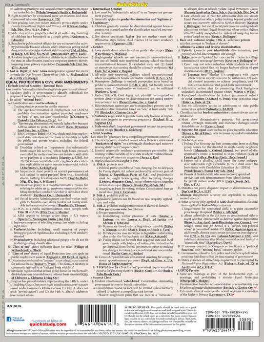 Constitutional Law Reference Guide