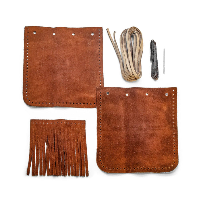 Fringed Suede Bag Kit