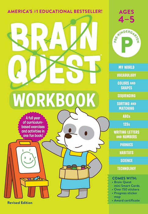 Brain Quest PreK Workbook