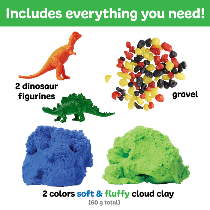 Dinosaur Theme, Sensory Mini Play Kit Jar