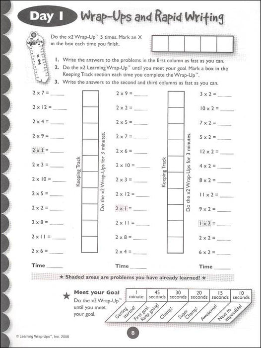 10 Days to Multiplication Mastery