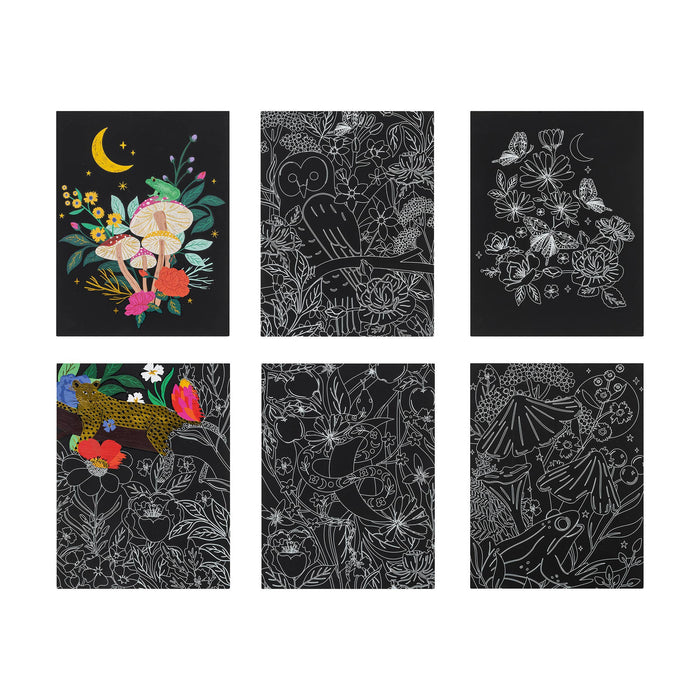 Mythical Animals Scratch Art Pad