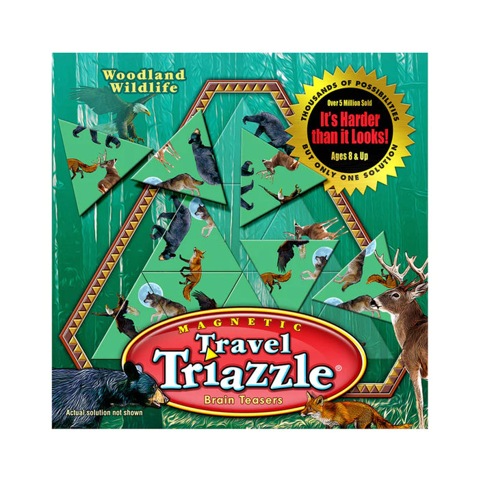 Wildlife-Travel Triazzle Puzzle