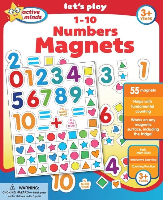 Active Minds Numbers Magnets