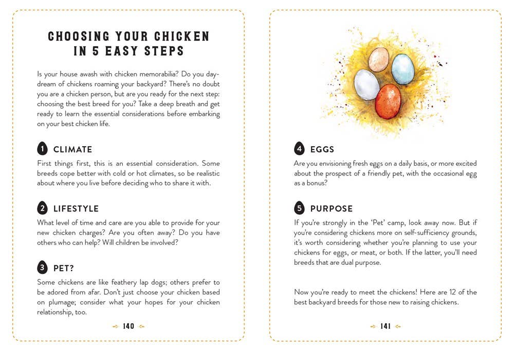 Little Book of Chickens