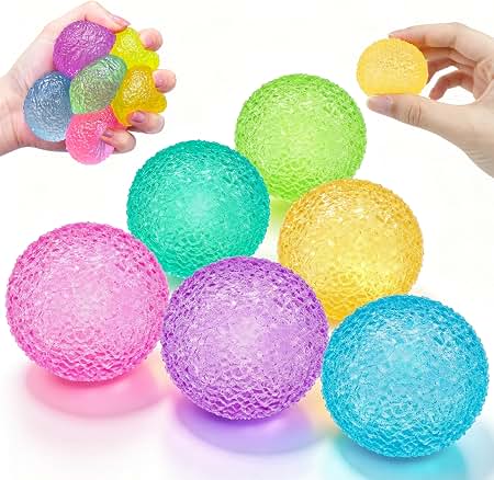 Sm. Textured Squishy Ball