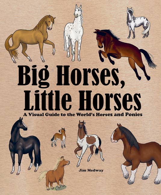 Big And Little Horses: Visual Guide To World's Horses