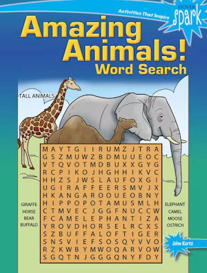 Amazing Animals Word Search