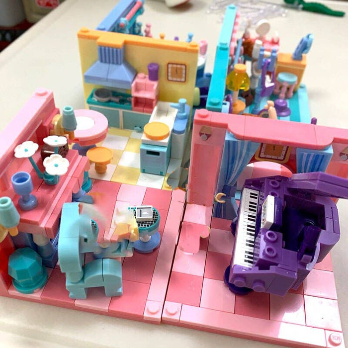Mini-Handicraft Home Brick Kit