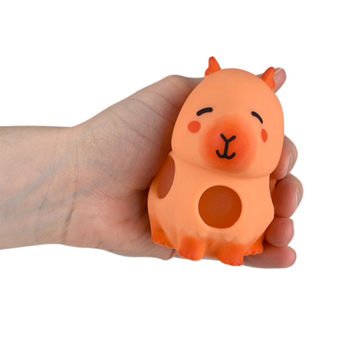 3.5" Squeezy Bead Capybara
