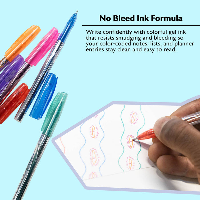 6 Color Gel Roller Pen