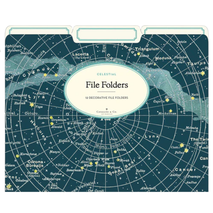 Celestial File Folders