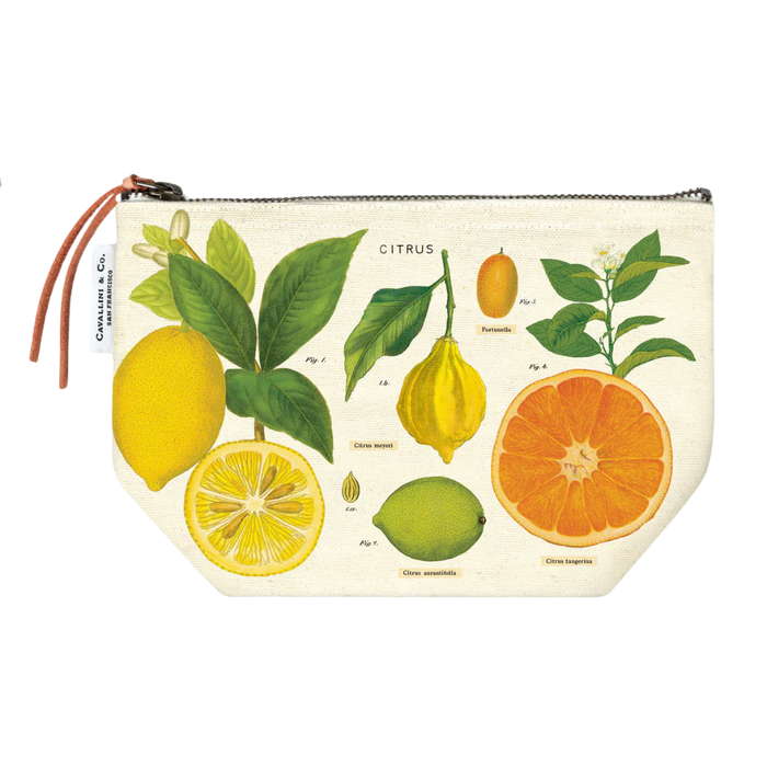 Citrus Vintage Pouch