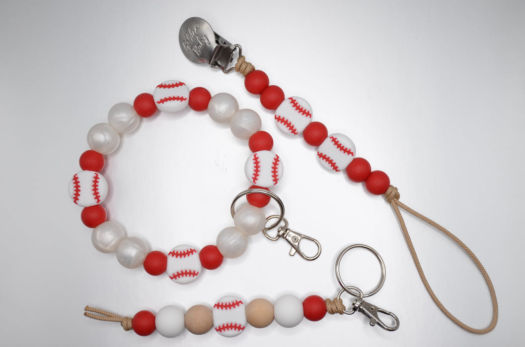 Mommy and Me Bundle // Baseball Pearl