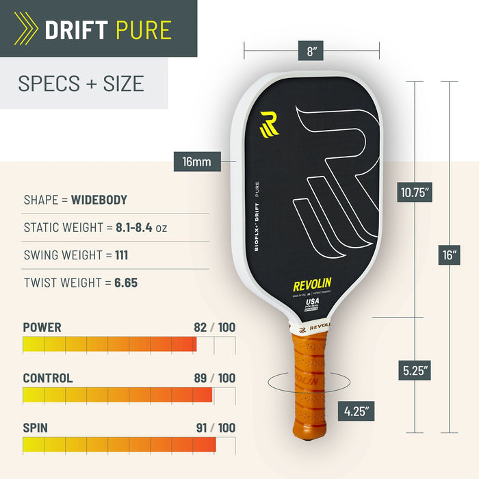 Drift Pure Pickleball Paddle