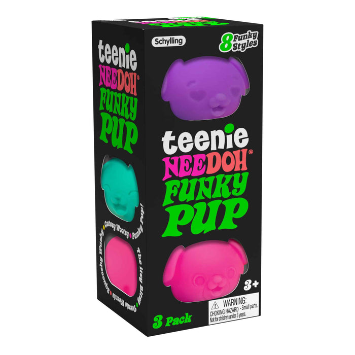 Teenie Funky Pups NeeDoh - 3-pk