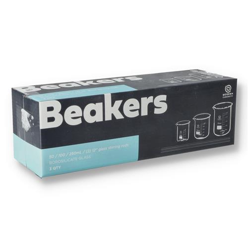 Glass Beaker Set 50-250ml