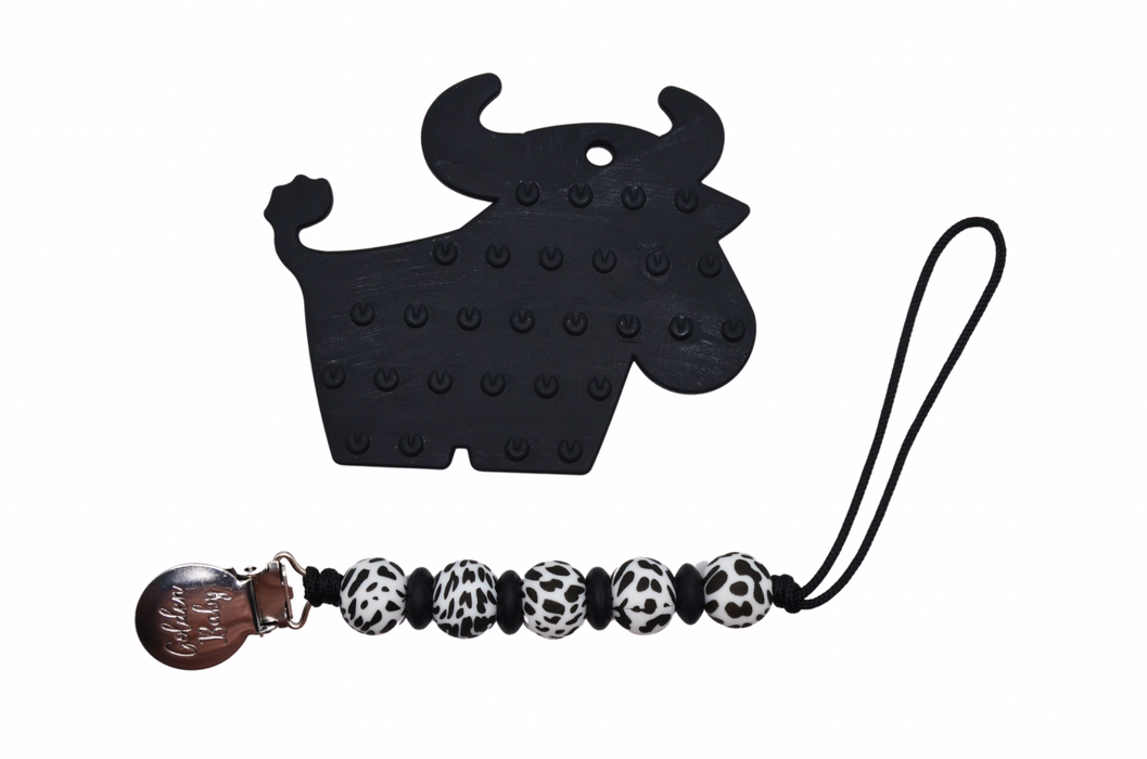 Longhorn Cow Teether Set