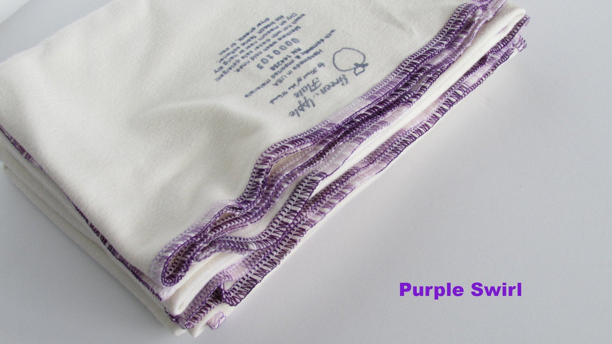 Stretchy flat cloth diapers