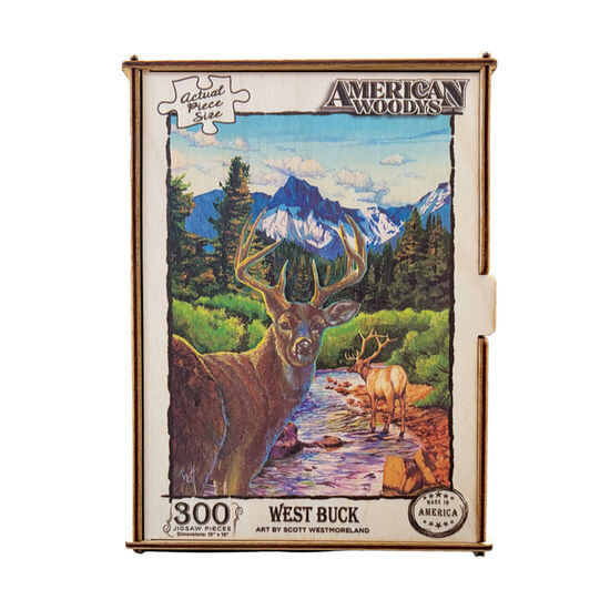 Deer - Woody Jigsaw Puzzle