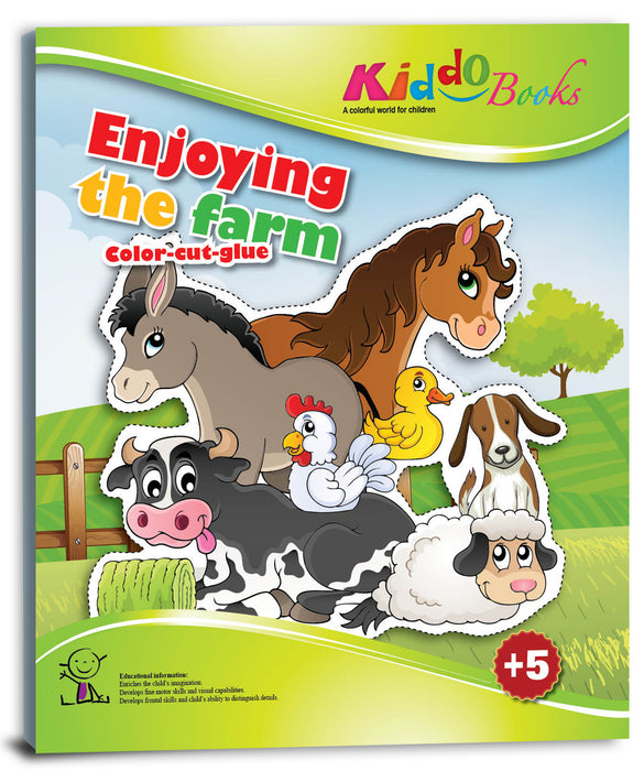 Kiddo Farm Color Cut Glue