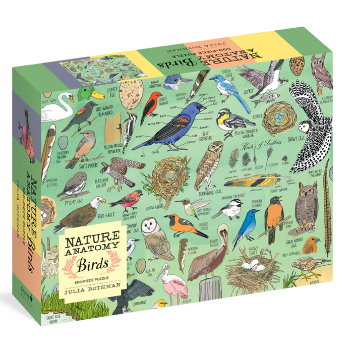 Nature Anatomy, Bird Puzzle 500pcs