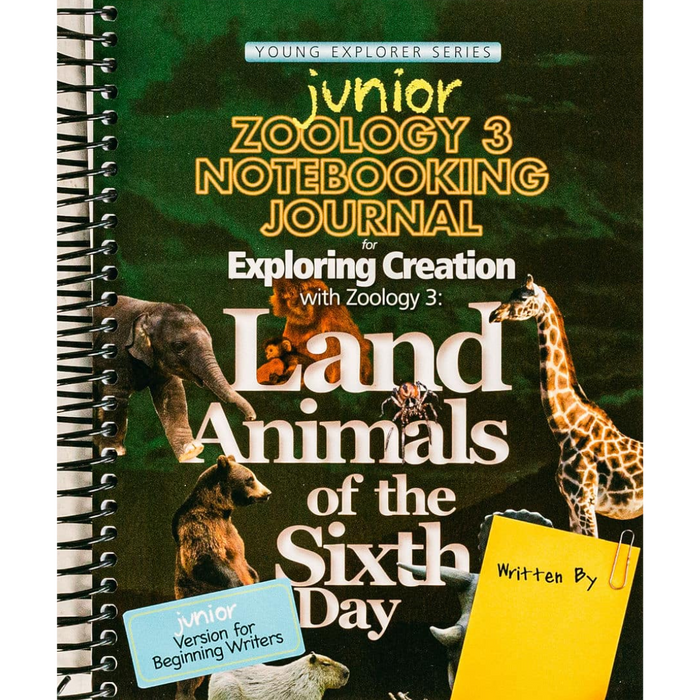 EC Zoology 3, 1st Edition, Jr Notebooking Journal