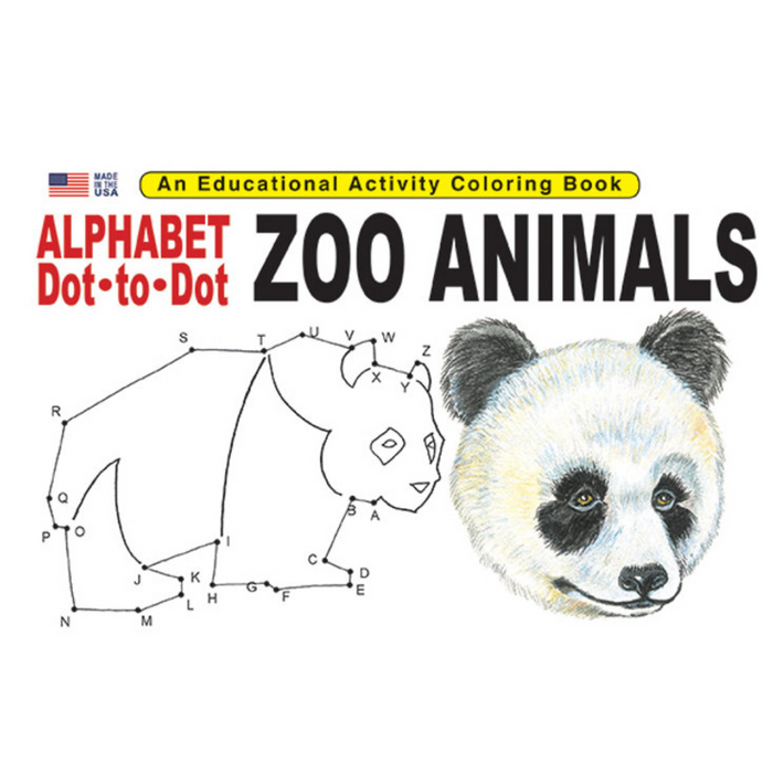 *ABC Dot-to-Dot Zoo Animals
