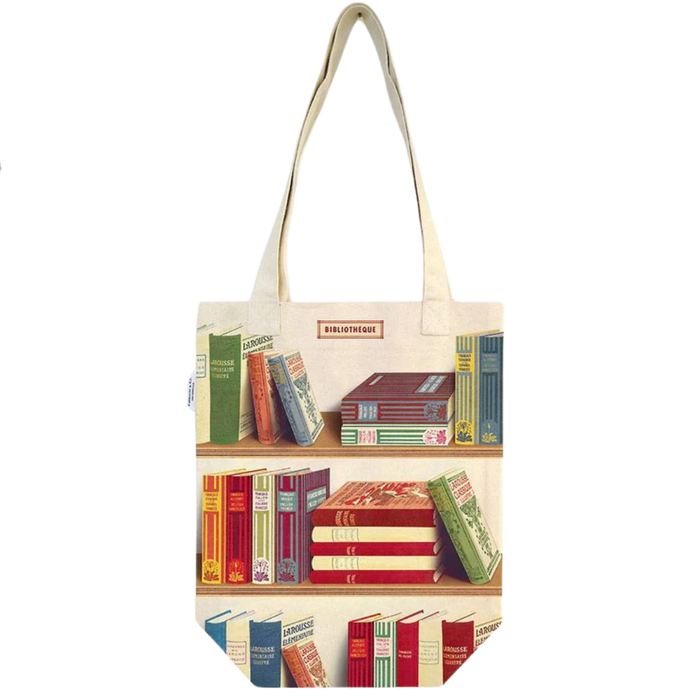 Library Books Tote Bag