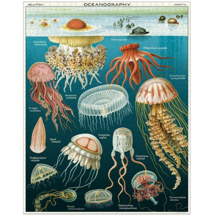 Vintage Jellyfish Puzzle