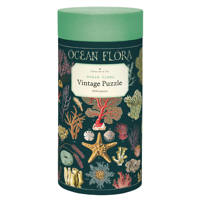 Ocean Flora Vintage Puzzle