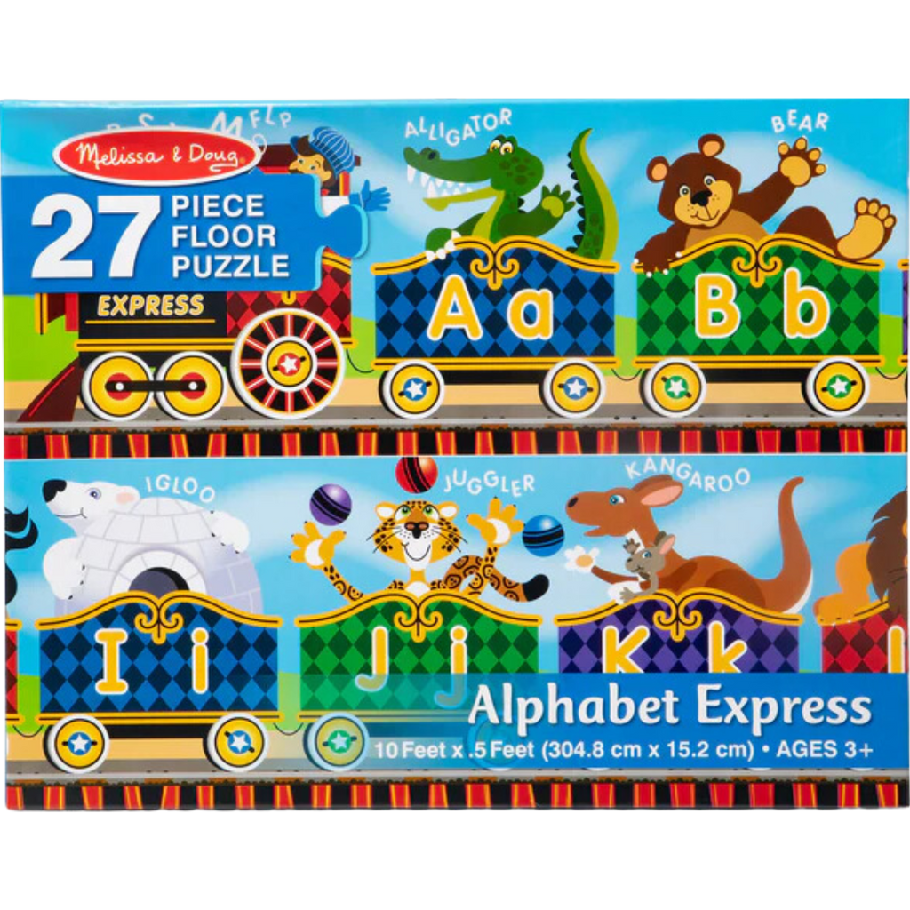 B073 PAWNSとなります Alphabet Express Floor Puzzle — Nature's Workshop Plus