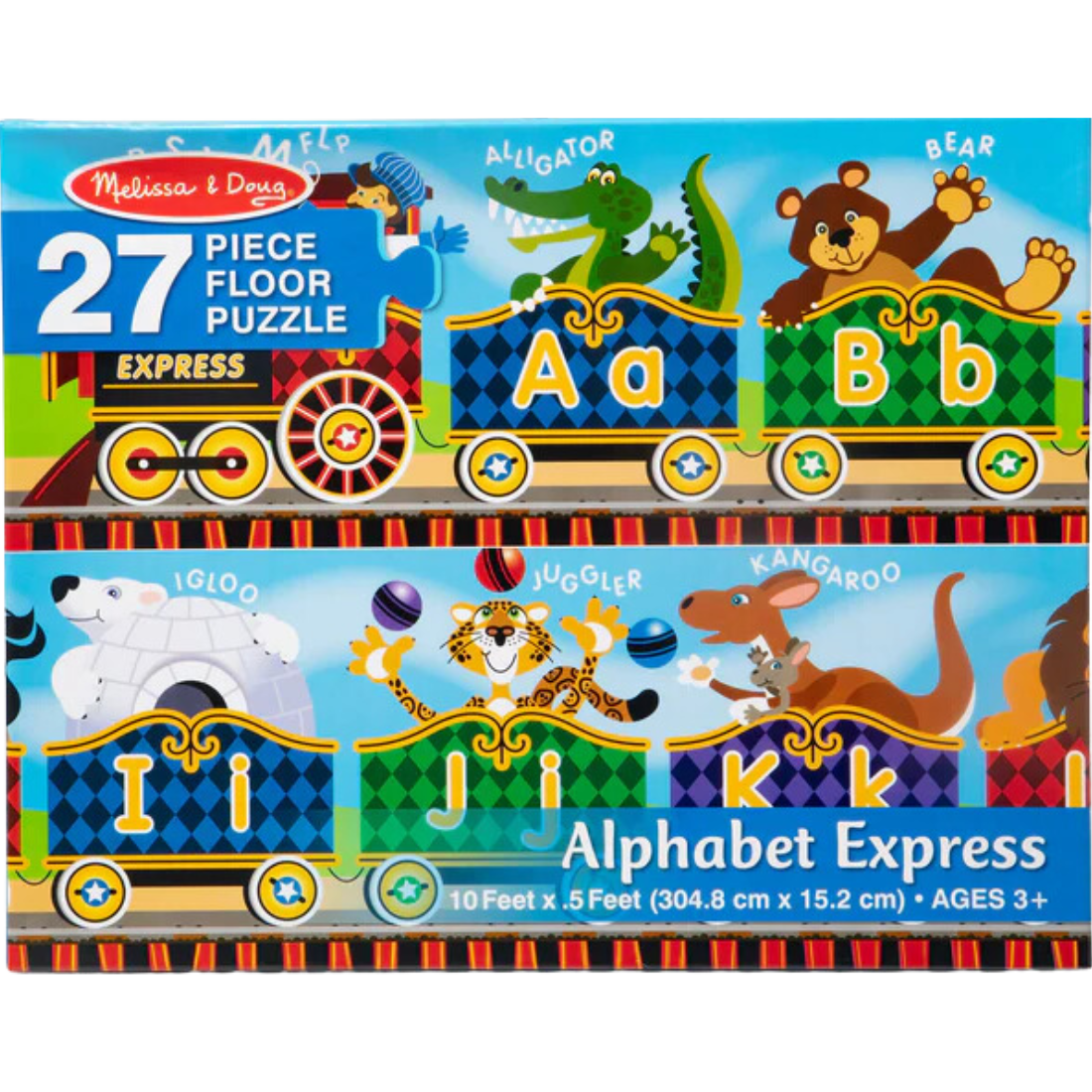 Alphabet Express Floor Puzzle — Nature's Workshop Plus