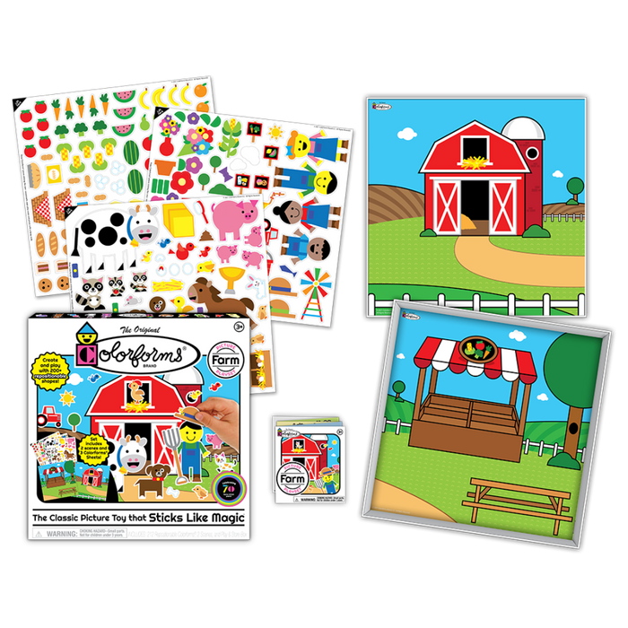 Colorform Stallion Farm Colorform Play Set — Nature's Workshop Plus