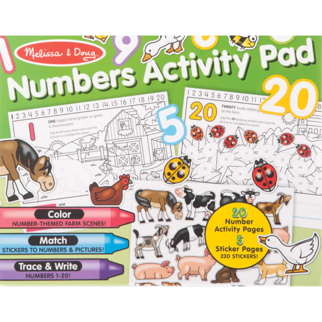 Numbers Activity Pad — Nature's Workshop Plus