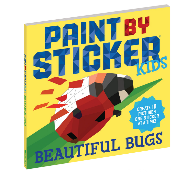Paint By Stickers Kids: Beautiful Bugs