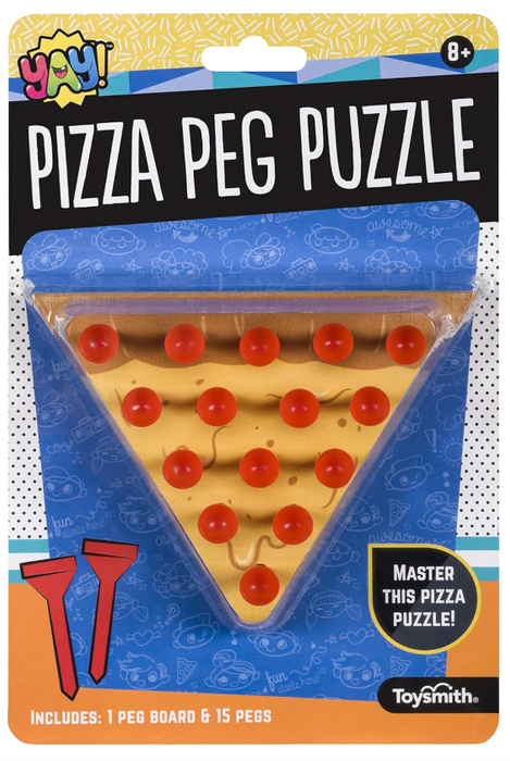 YAY! Pizza Puzzle Peg Game