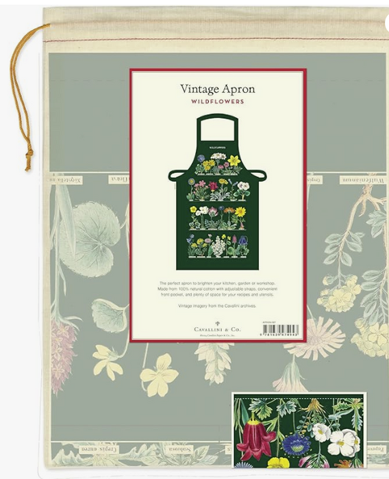 Wildflowers Vintage Apron