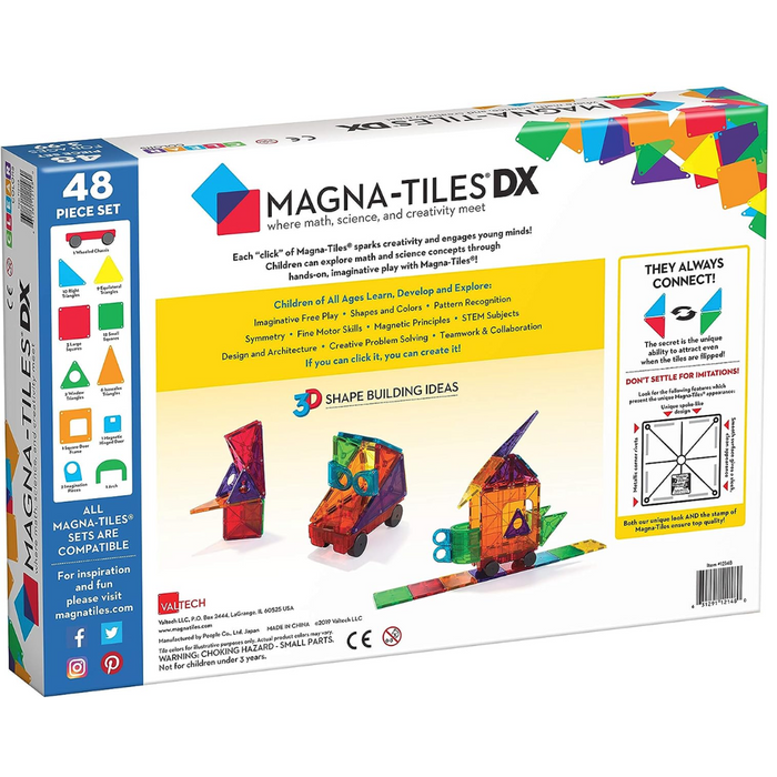 Magna-Tiles Builder 48 pc. — Nature's Workshop Plus Magna-Tiles Builder 48 pc. — Nature's Workshop Plus