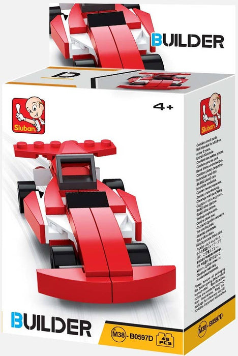 Builder Cars Brick Set