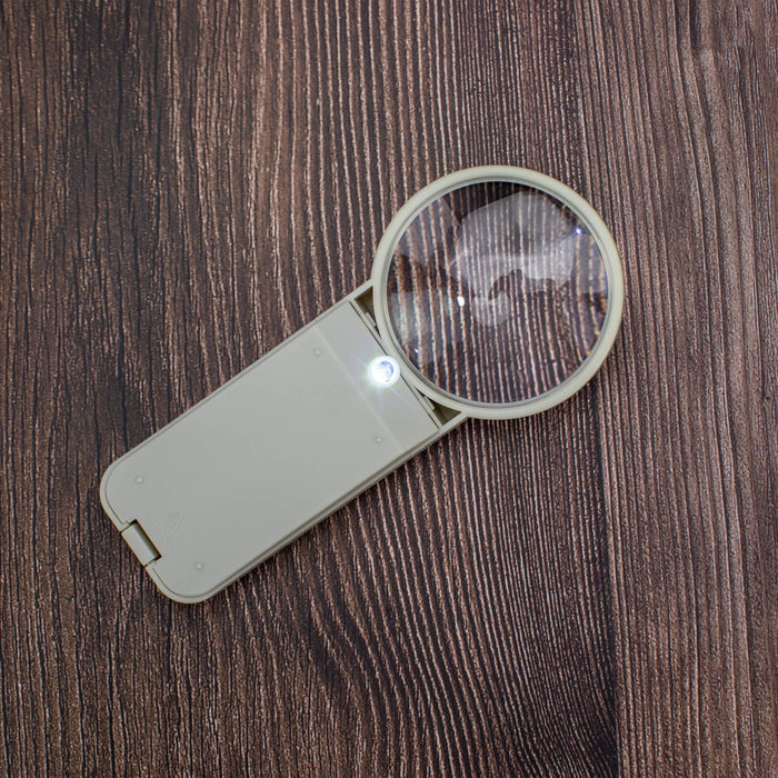 Hand-Held LED 5x Magnifier