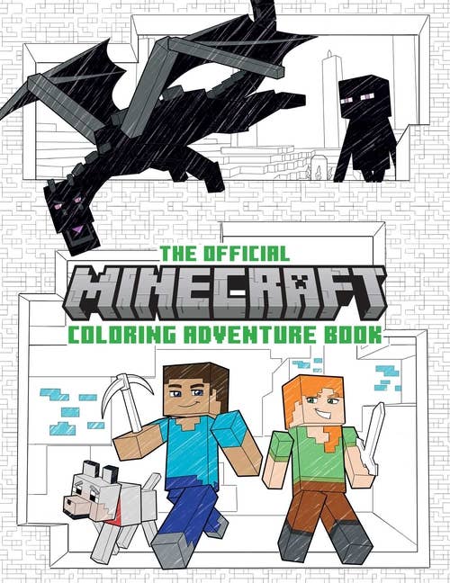 Minecraft Coloring Adventures Book