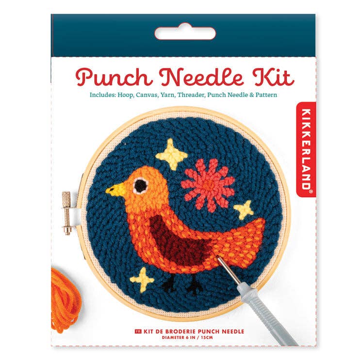 Bird Punch Needle Kit — Nature's Workshop Plus
