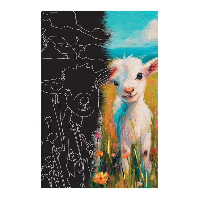 Highland Cow Mini Scratch Pad