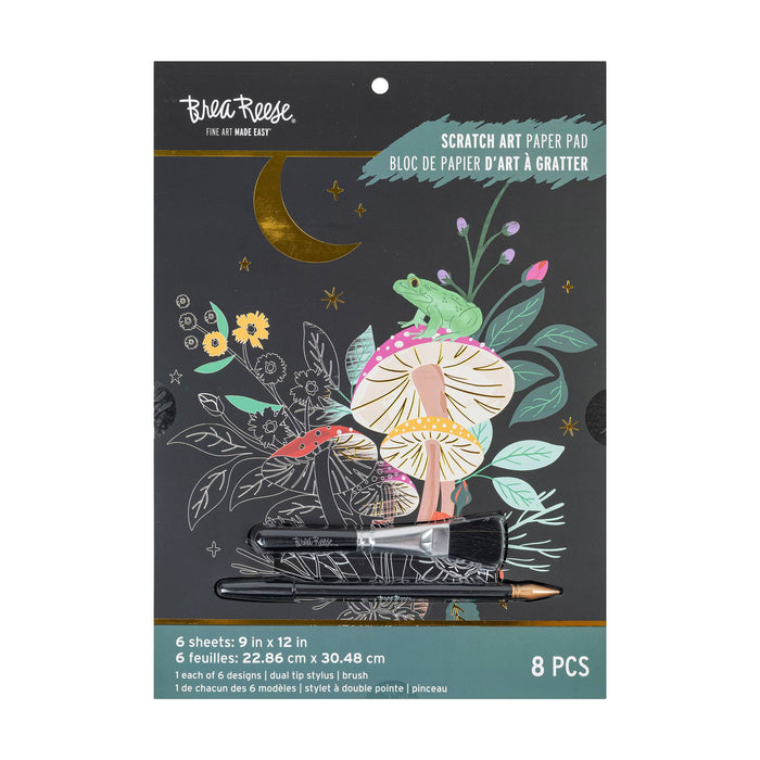 Mythical Animals Scratch Art Pad