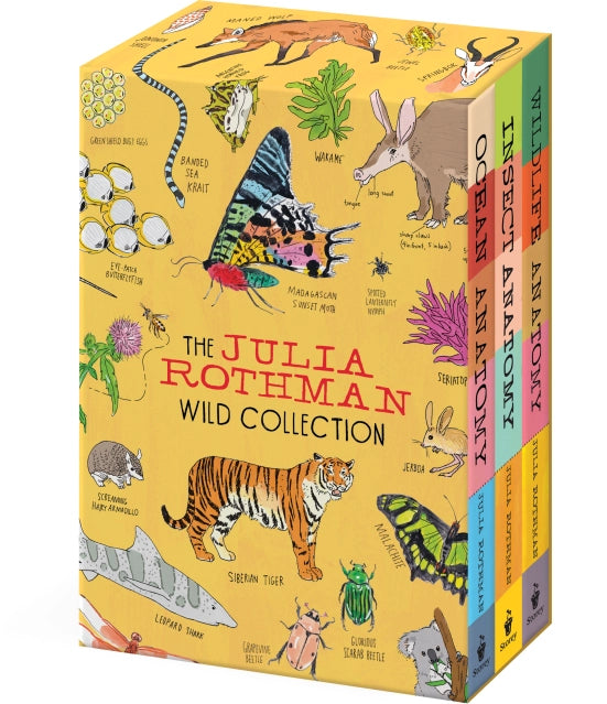 The Julia Rothman Wild Collection - 3 book set