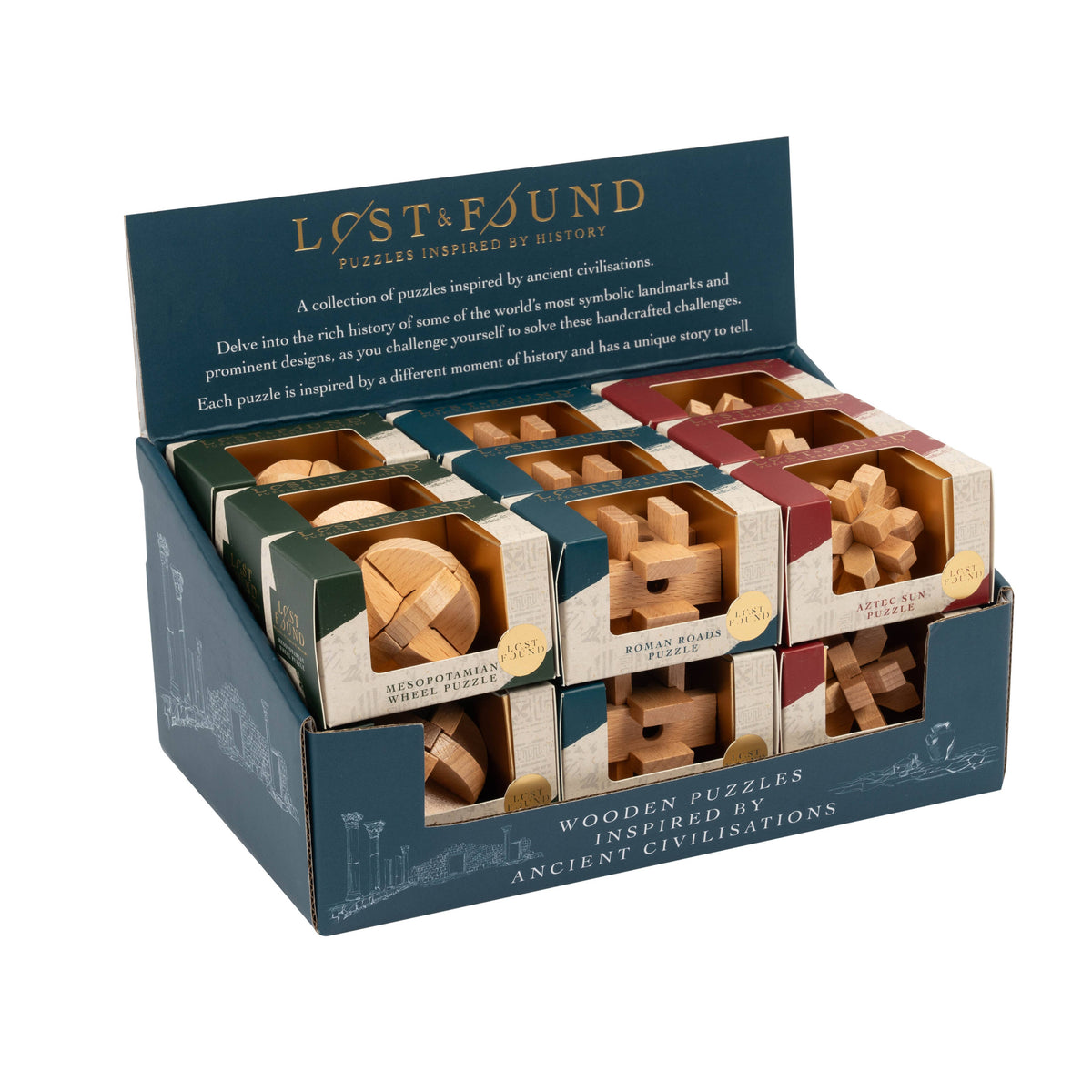 Ancient Civilizations Wood Puzzles — Nature's Workshop Plus