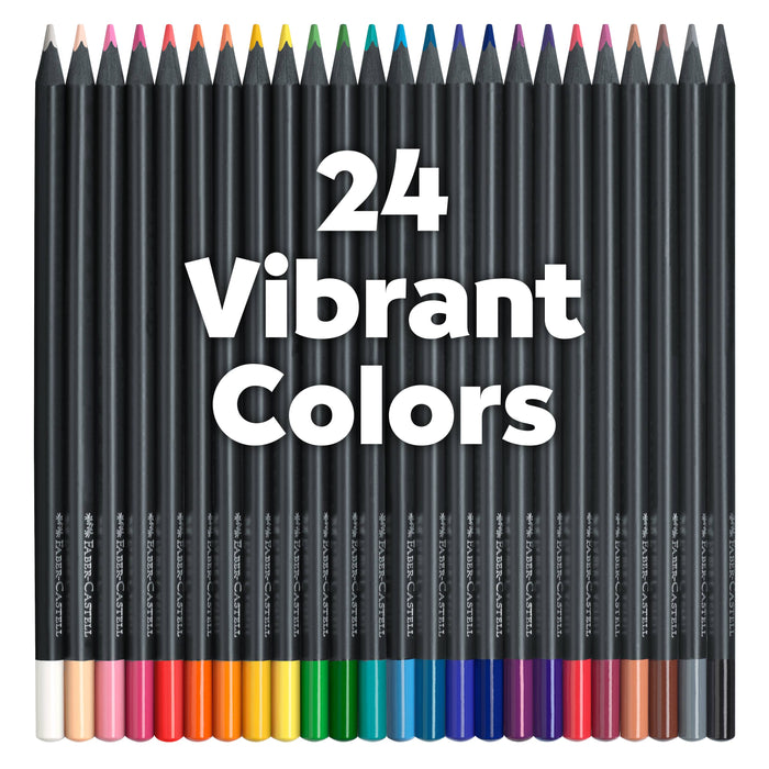 24 Black Edition Colored Pencils