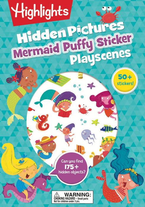 Mermaid Puffy Sticker HP